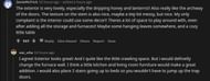 Shown: Helpful criticism of this build (Image via Reddit)